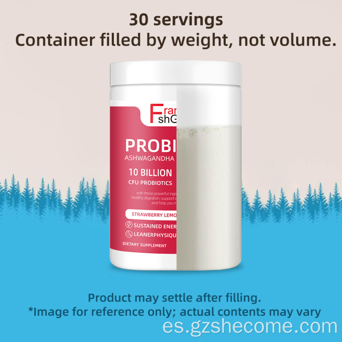 Shecome Probióticos Polvo Salud Digestiva